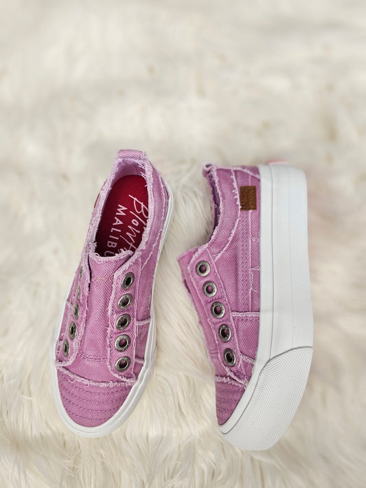 Girls Blowfish Slip On Sneaker- Pink